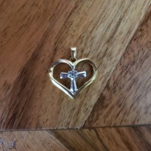 925 sterling silver heart pendant